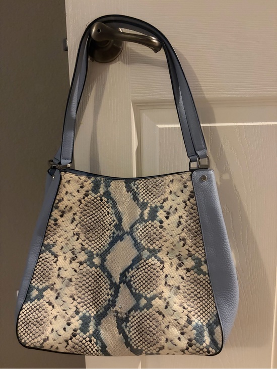 kate spade Handbags - Kate Spade Leila Snake Embossed Shoulder Bag